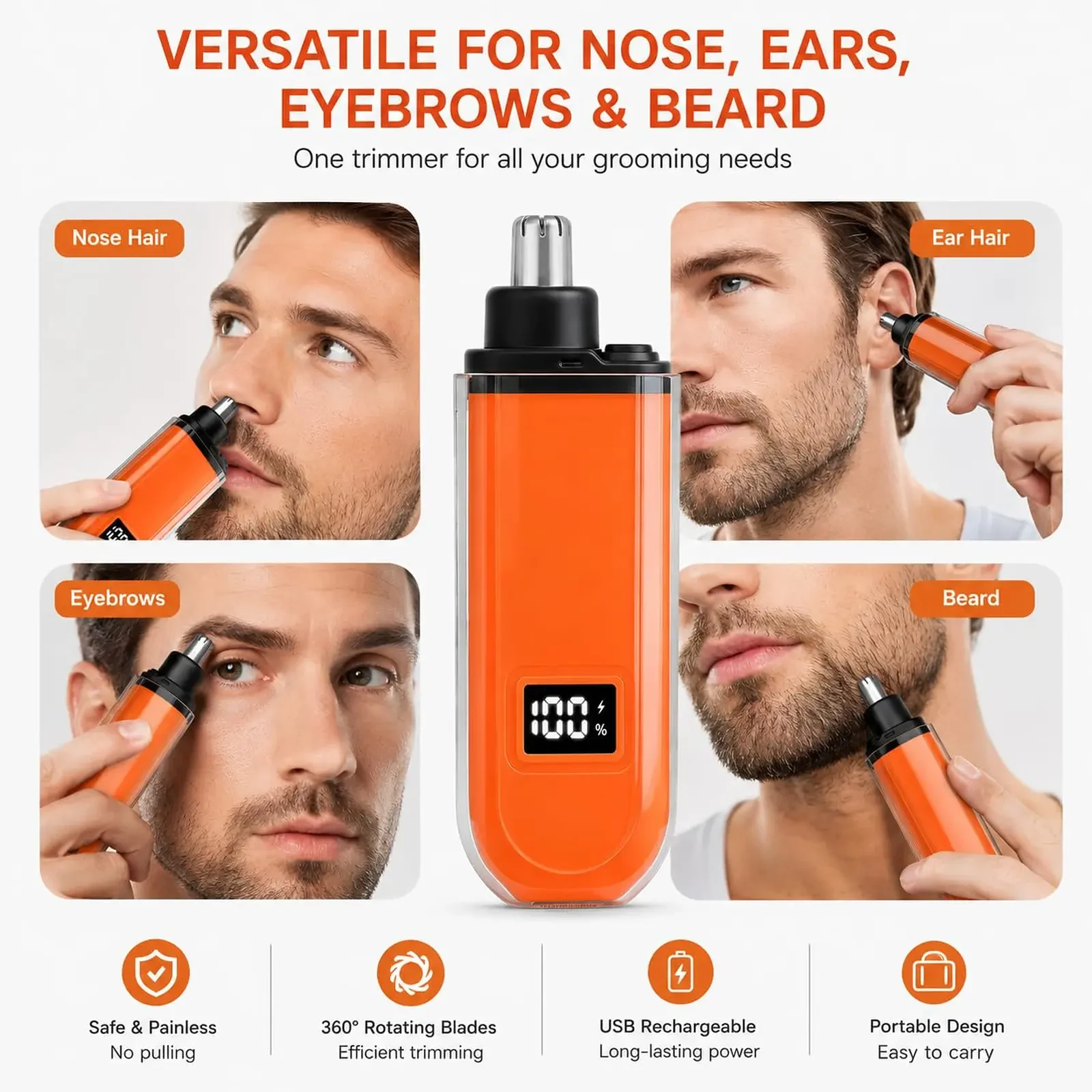 buyooo nose trimmer grooming uses 1600