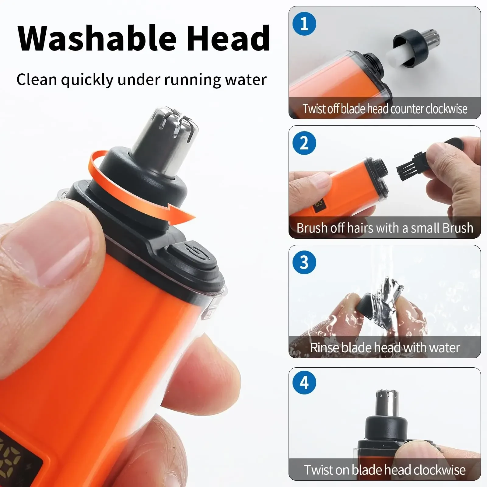 Nose Hair Trimmer for Men & Women