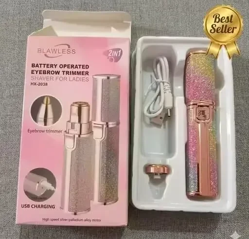 Eyebrow Trimmer and Facial Hair Remover for Women